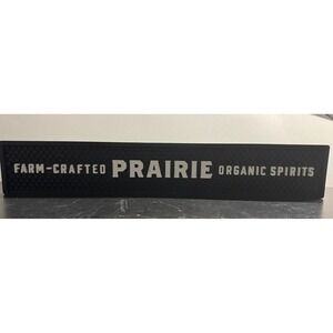 PRAIRIE Farm Crafted Organic Spirits Drink Bar Spill/Drip Rubber Mat